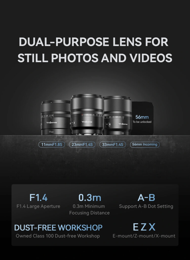 23mm f /1.4 APS-C Lens for R Mount