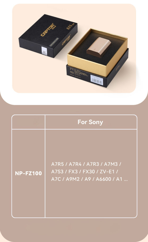 NP FZ100 2400  mAh
